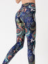 Printed High Waist Active Leggings - Odaingerous